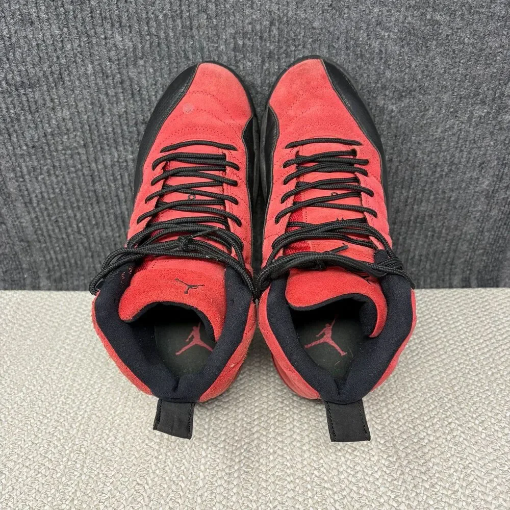 Nike Air Jordan 12 Retro Reverse Flu Game Black Red 2020 Mens 9 CT8013-602